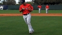 Iglesias works on fielding
