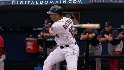 Beltran's first spring hit