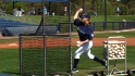 Siegal throws BP for Rays