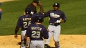Hunter's three-run homer