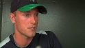 Saunders talks about new stance