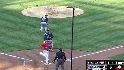 Zimmerman scores on squeeze play