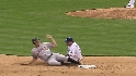 Belt's first career stolen base