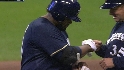 Fielder's third RBI double
