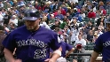 J. Morales' two-run double
