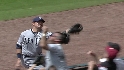 Cantu's dive into the stands