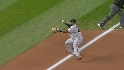 Sandoval's strong throw