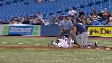 Shields picks off Bautista