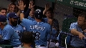 The Rays' five-run rally