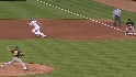 Hosmer's first stolen base