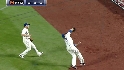 Davis' foul catch