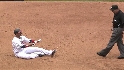 Shields picks off O. Cabrera