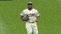 Span's nice catch