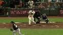 Huff's game-tying single