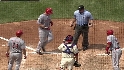 Bruce's two-run homer