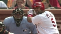 Pujols' RBI single