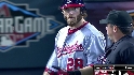 Werth hit, benches warned