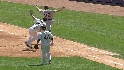 Ramirez's relay throw off mark