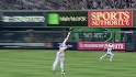 Drew's leaping grab