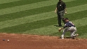 Phelps' first career at-bat