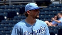Hochevar fans Bautista