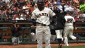 Giants fans welcome Hall