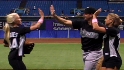 Rays, Marlins wives softball