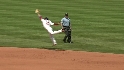 Kozma's leaping grab