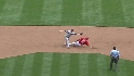 Marson's nice throw