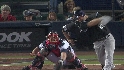 Hanson's sixth strikeout