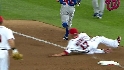 Campana beats it out
