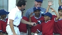 RBI kids visit Rangers Ballpark