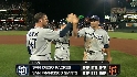 Bell records the save