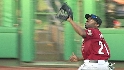 Bourn's great catch