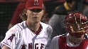 Weaver's complete-game victory