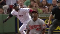 Ortiz's solo homer