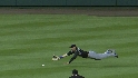 Gonzalez's diving attempt