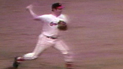 Triple-play threat: Robinson holds infamous mark