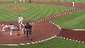 Castro scores on wild pitch