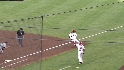 Trout's first career hit