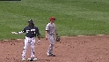Weeks' line-drive double