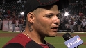 Molina on throwing to Holliday
