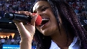 Sparks sings the anthem