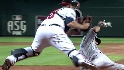 Bautista is thrown out at home