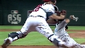 Pence throws out Bautista