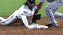 Weeks steals second