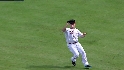 Bruce's strong throw