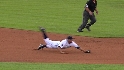 Raburn's diving stop