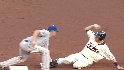 Pena's perfect throw