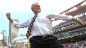 Blyleven's first pitch